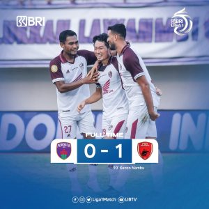 Sarangkan Gol di Menit Terakhir, Kenzo Nambu Jadi Pahlawan PSM Makassar VS Persita Tangerang