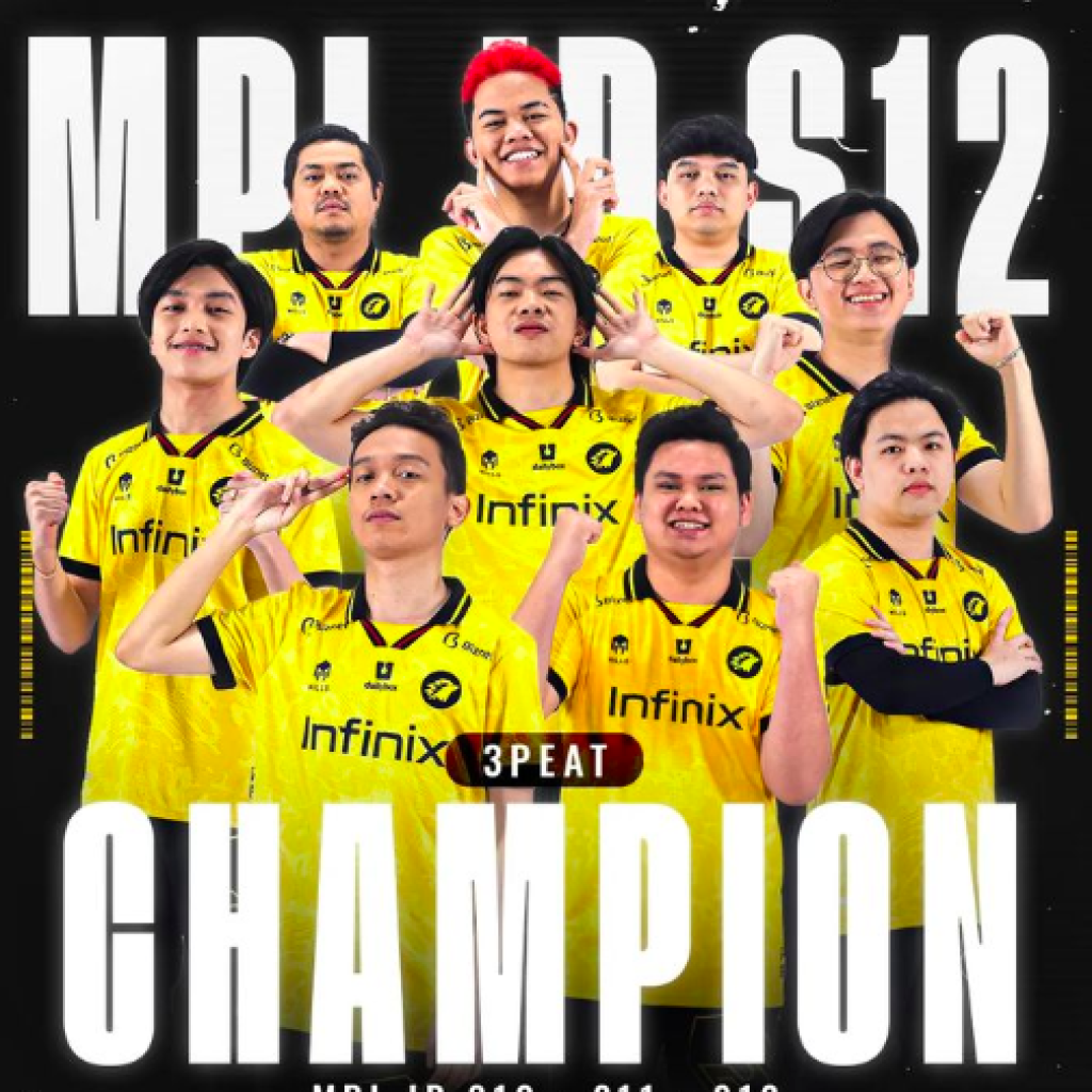 Onic berhasil kalakan Geek Fam di MPL ID Season 12. FOTO: Instagram.com/onic.esports