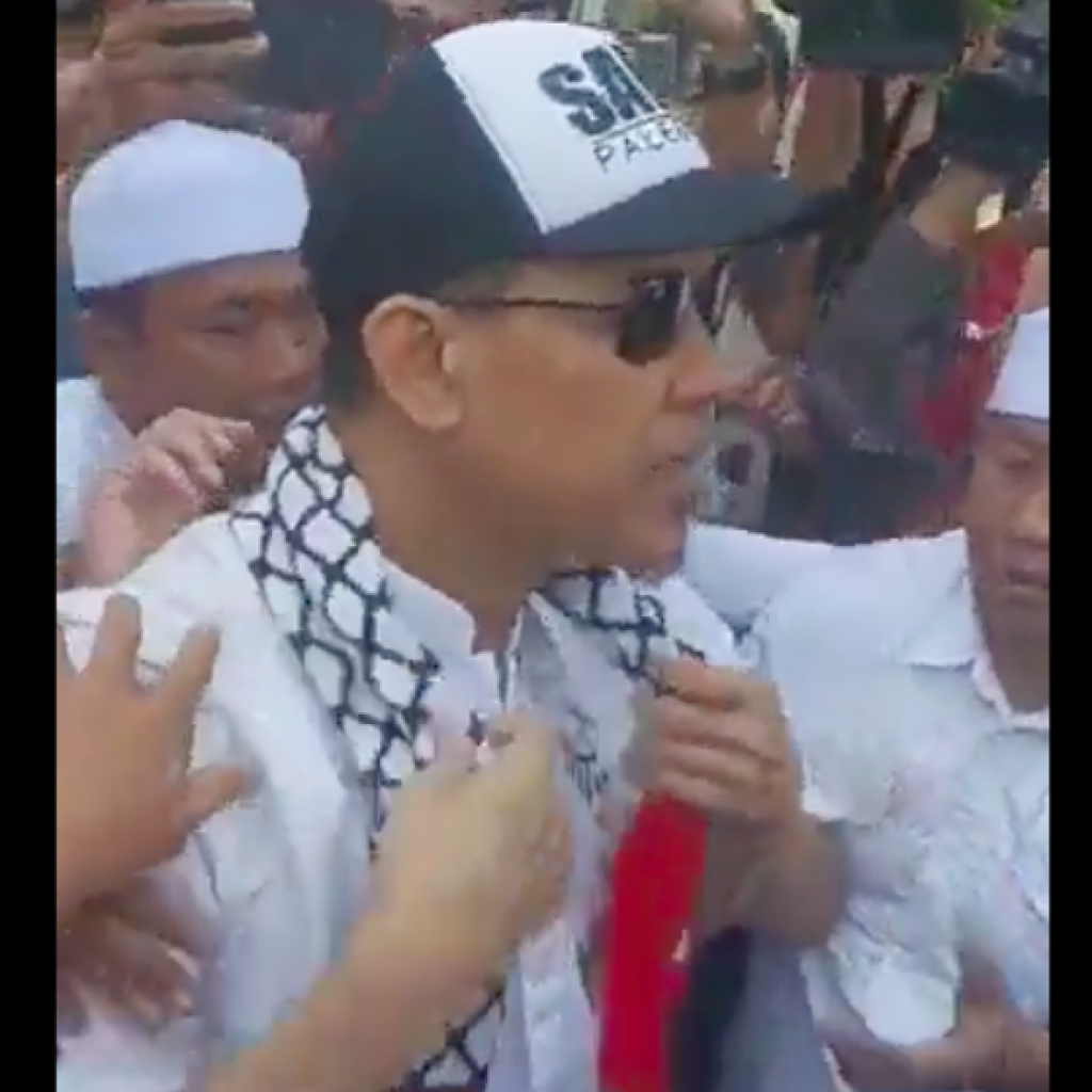 Munarman Dibebaskan dari Penjara, Serukan Dukungan bagi Rakyat Palestina