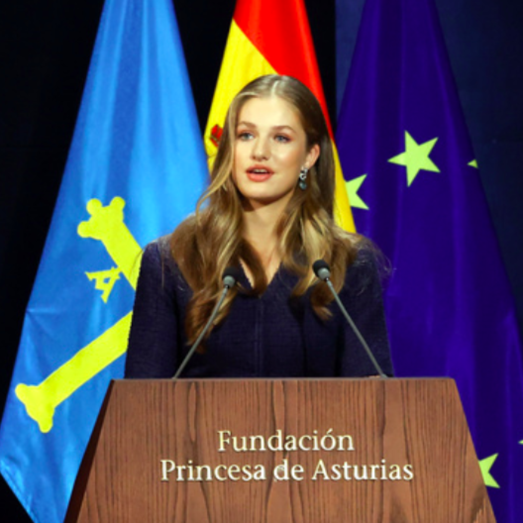 Upacara sumpah Putri Leonor. Foto: casareal.es