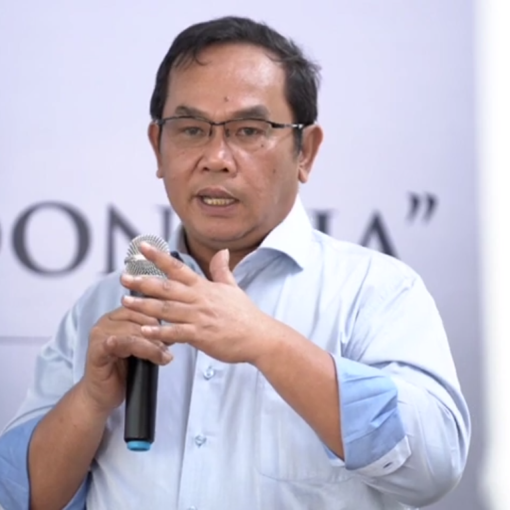 Saiful Mujani sebut putusan MK terlalu kental dengan politik nepotisme. FOTO: YouTube SMRC TV