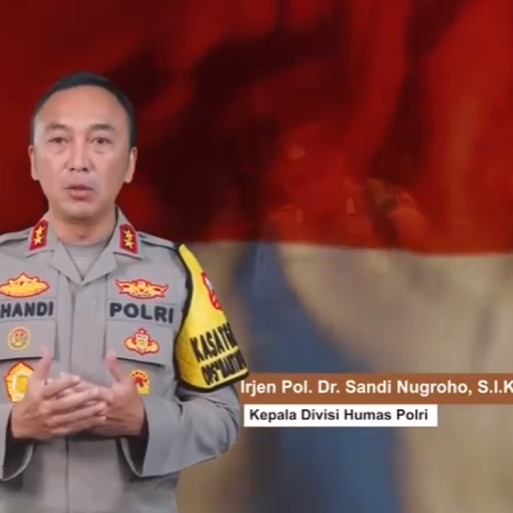 Polri menegaskan netralitas menjadi harga mati ketika pelaksanaan Pemilu 2024. Foto: Tangkapan layar kanal YouTube Irjen Pol Sandi Nugroho
