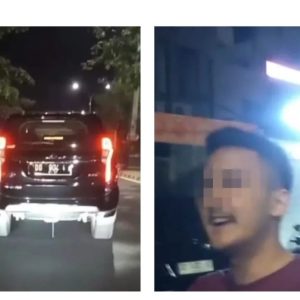 Heboh! Pengendara Pajero Ugal-ugalan di Makassar Ternyata Anak Wakil Ketua DPRD Sulawesi Selatan 