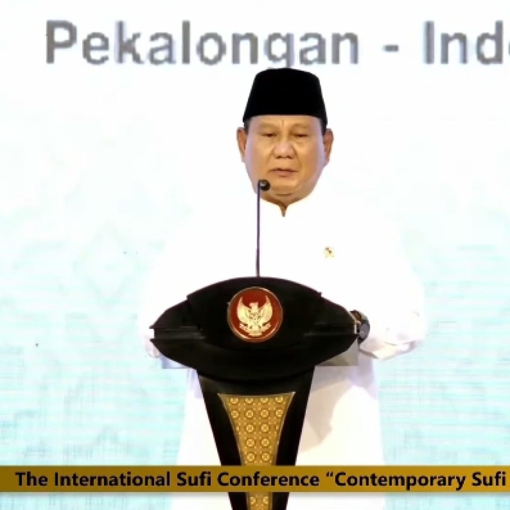 Prabowo ungkap dua tokoh muslim Indonesia paling berpengaruh. Foto: YouTube World Sufi Assembly.