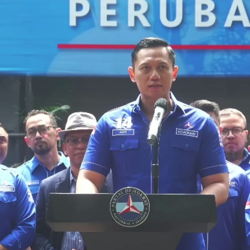Partai Demokrat mencabut dukungan kepada Anies Baswedan sebagai bakal calon presiden di Pilpres 2024. (Foto: YouTube Demokrat)