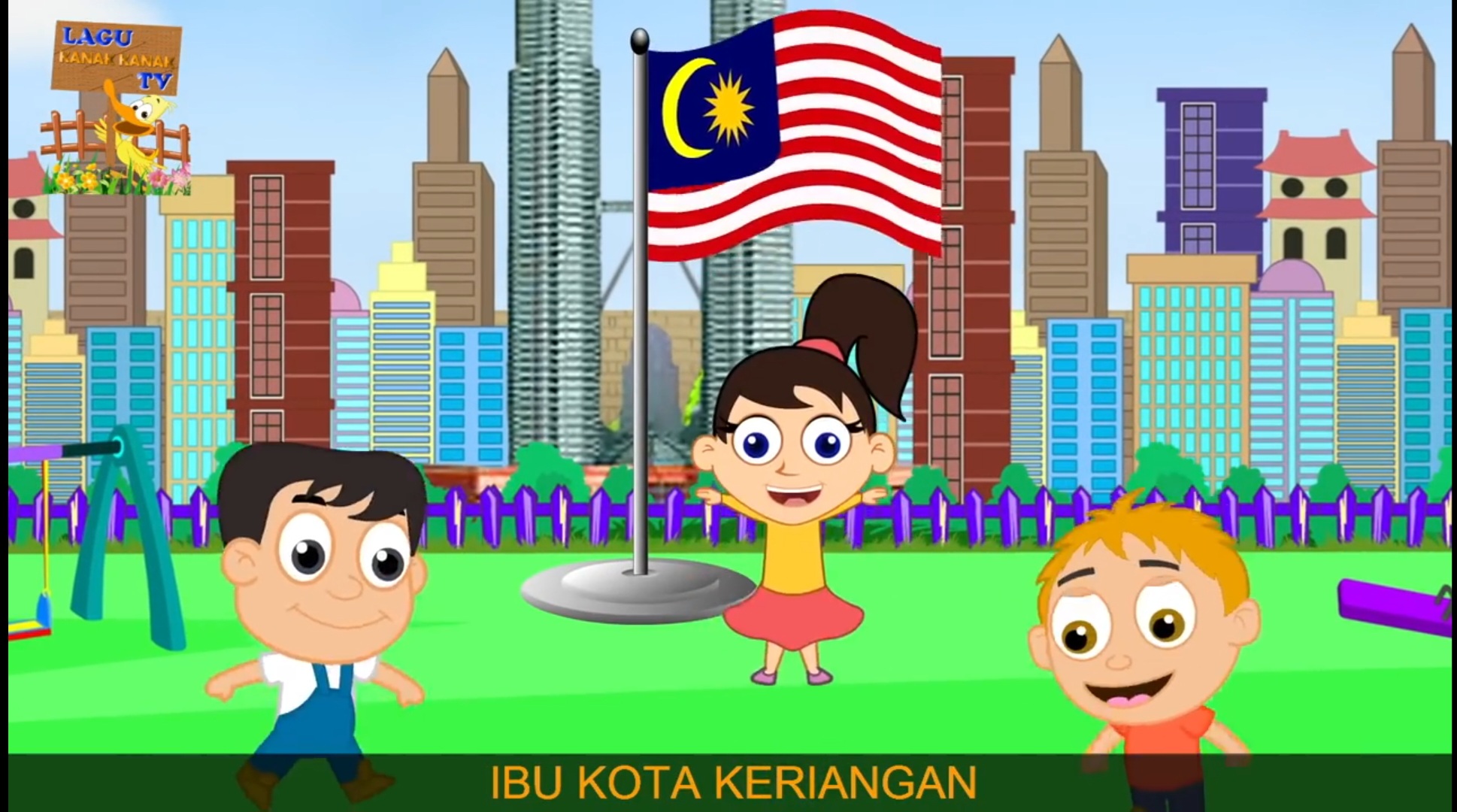 Dugaan plagiarisme pada lagu Malaysia terhadap lagu perjuangan Indonesia. FOTO: YouTube Lagu Kanak TV