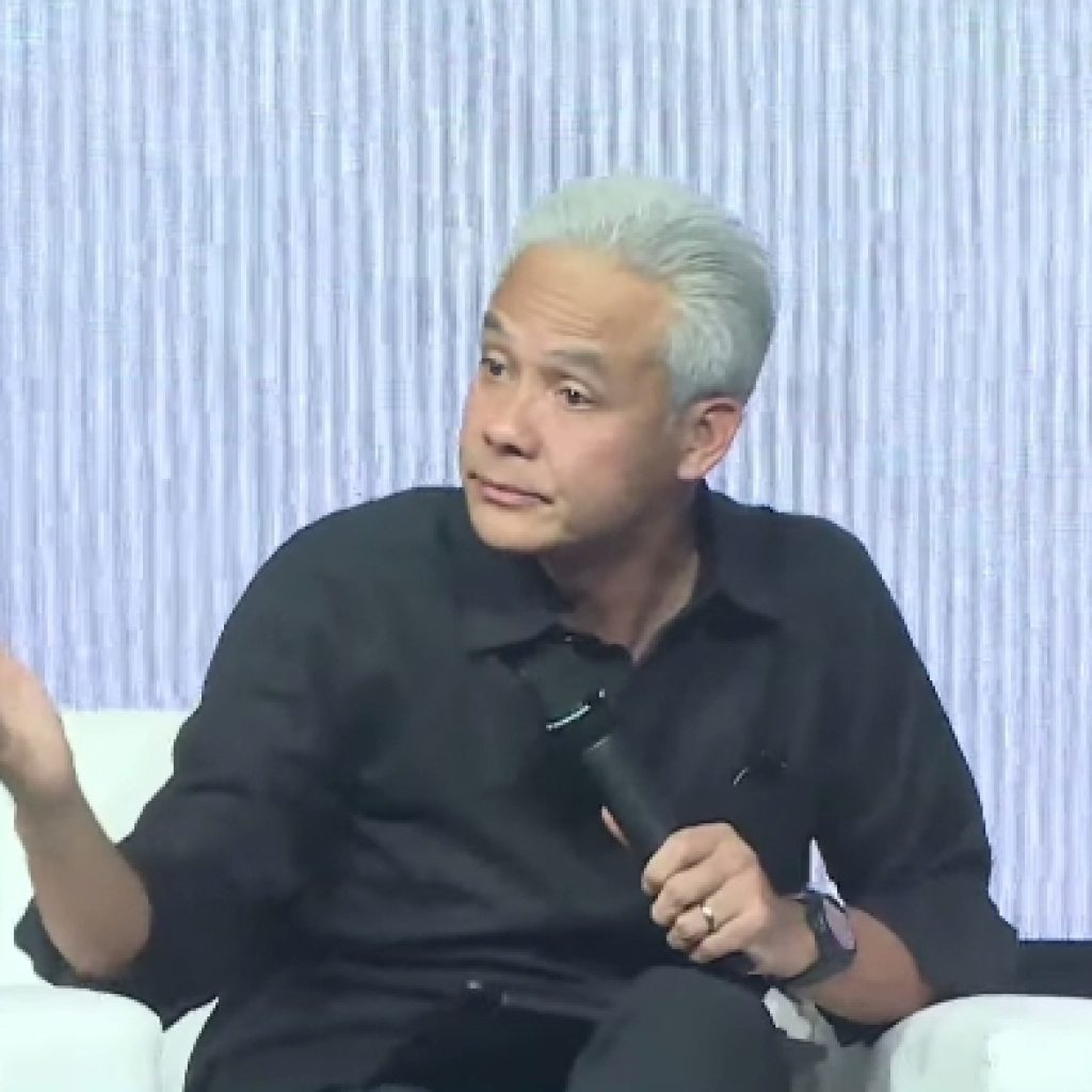 Ganjar Pranowo ragukan kualitas SDM Indonesia lebih baik dari TKA China. FOTO: YouTube Mata Najwa