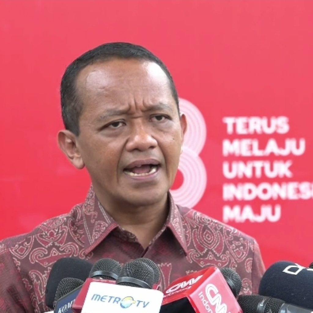 Bahlil Lahadalia ungkap isi rapat terbatas dengan Jokowi mengenai konflik Pulau Rempang. FOTO: YouTube Sekretariat Kabinet RI.