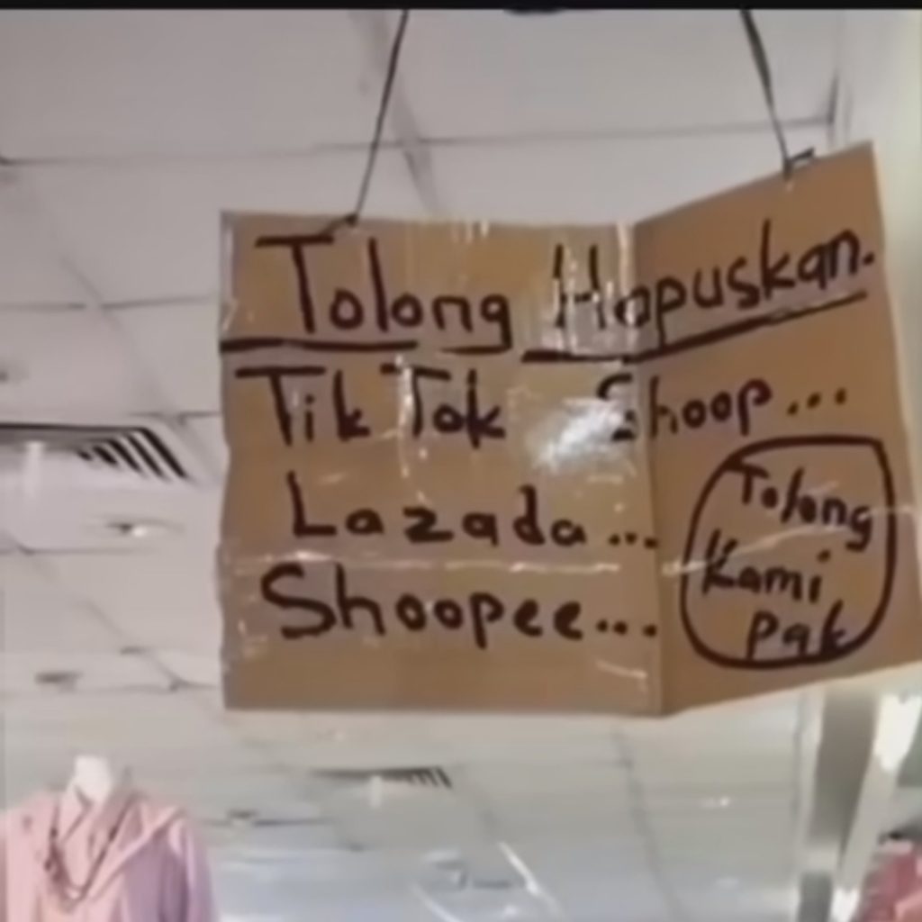 Setelah Pemerintah Resmi Tutup TikTok Shop, Kini Pedagang Tanah Abang Minta Platform Belanja Online Lainnya Juga Dihapus 