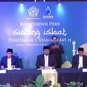 BREAKING NEWS: Pemerintah Tetapkan Hari Raya Idul Fitri 2024 Besok 10 April