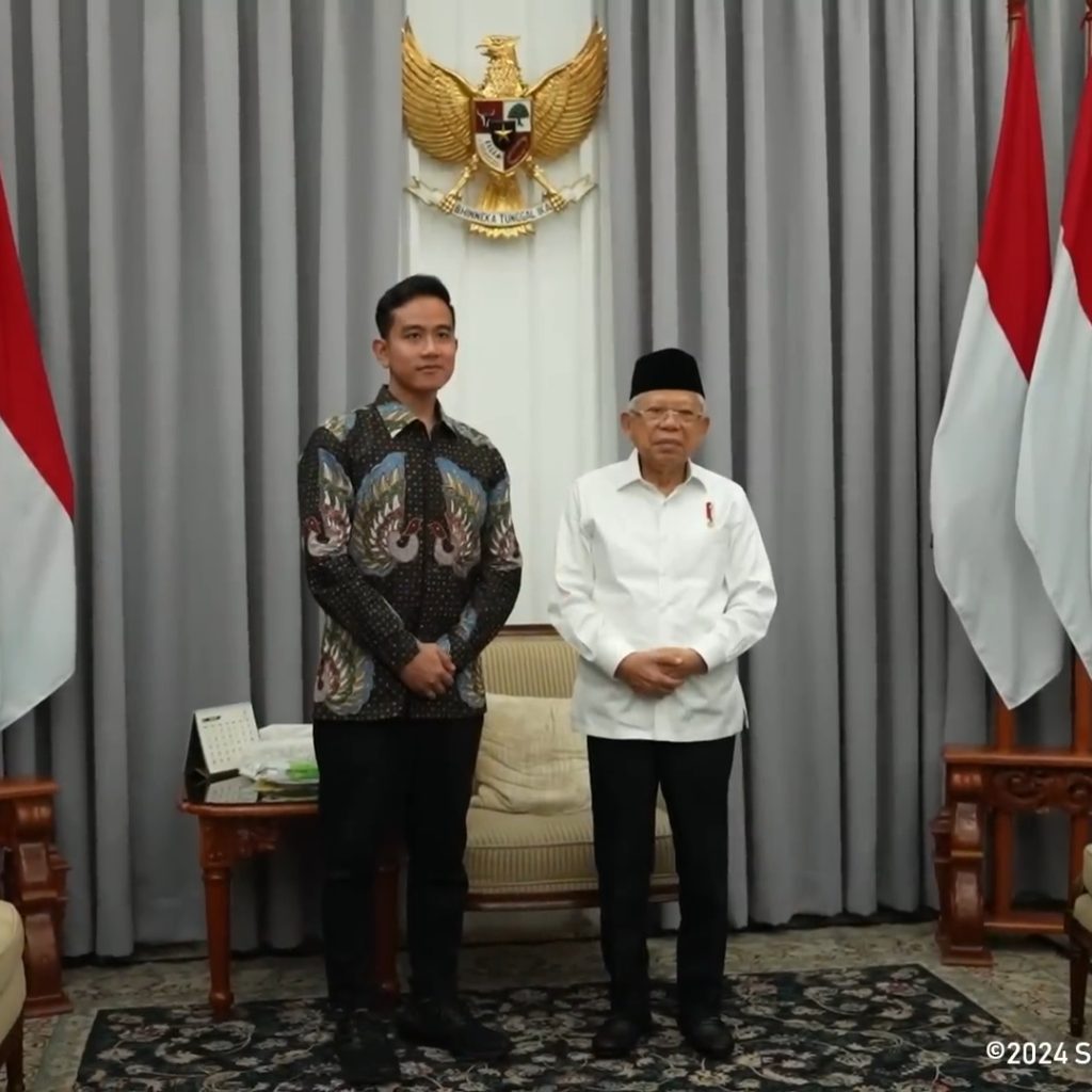 TUTURPEDIA - Ditetapkan sebagai Wakil Presiden Terpilih, Gibran Sowan ke Wapres Ma’ruf Amin untuk Minta Bimbingan