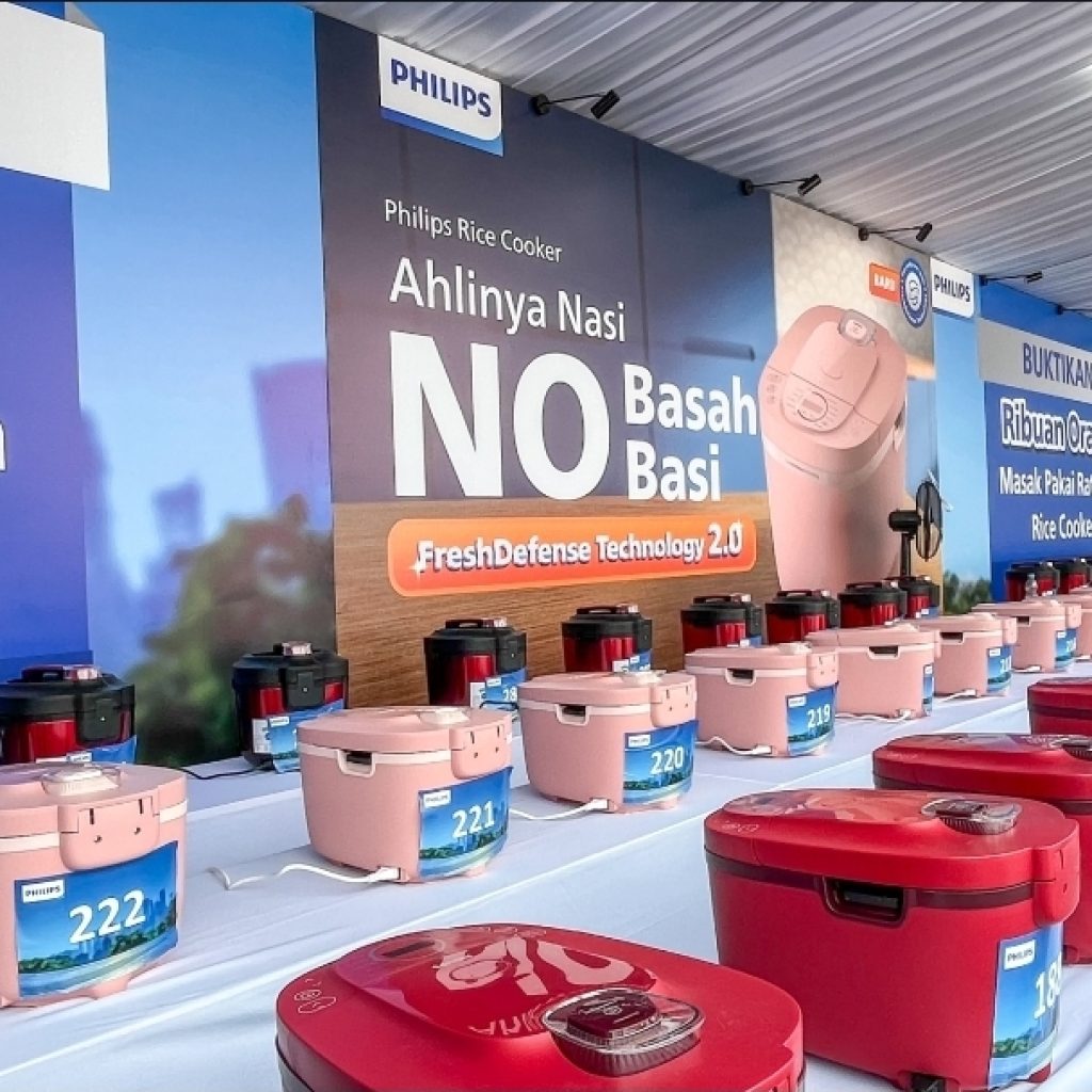 Teknologi FreshDefense 2.0 Philips Rice Cooker Buktikan No Basah No Basi, Cetak Rekor MURI! 19 TUTURPEDIA - Teknologi FreshDefense 2.0 Philips Rice Cooker Buktikan No Basah No Basi, Cetak Rekor MURI!
