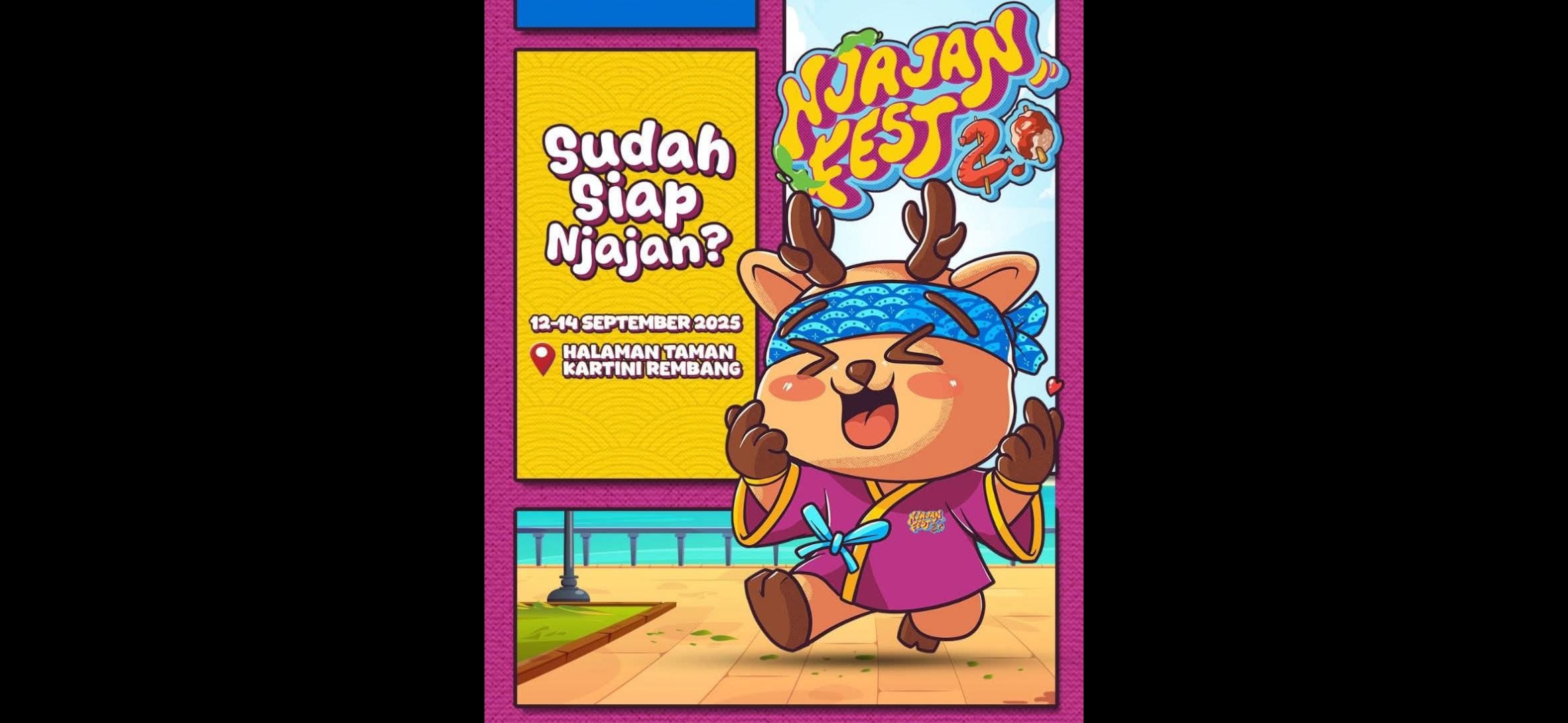 TUTURPEDIA - Njajan Fest 2025, Sajikan 91 Stan UMKM dan 1.200 Porsi Makan Murah di Rembang