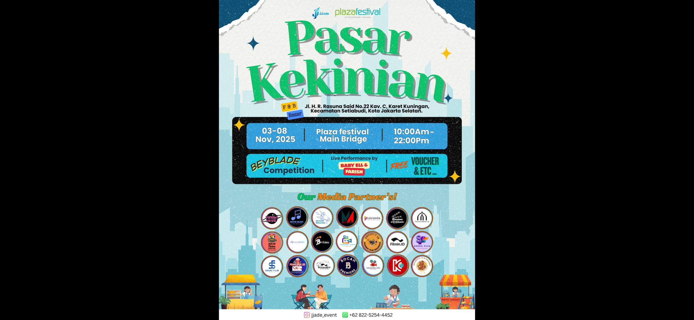 TUTURPEDIA - Pasar Kekinian Hadir di Plaza Festival, Ajak Masyarakat Nikmati Bazar Seru Awal November 2025