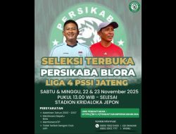 Harapan Baru di Bumi Mustika: Sinyal Positif dari Penunjukan Manajer dan Pembukaan Seleksi, Tanda Sepak Bola Blora Siap Bersinar!