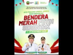 Semarak Hari Jadi ke-276 Blora: Bupati Arief Rohman Ajak Warga Kibarkan Bendera Merah Putih dan Pasang Umbul-Umbul Serentak!