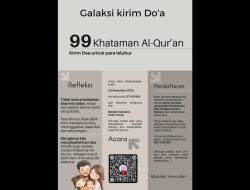 99 Khataman Al-Qur’an untuk Leluhur! Abdullah Aminudin Gelar ‘Galaksi Kirim Do’a’ sebagai Wujud Bakti Abadi
