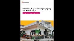 Indonesia, Negeri Warung Kopi yang Tak Pernah Tidur