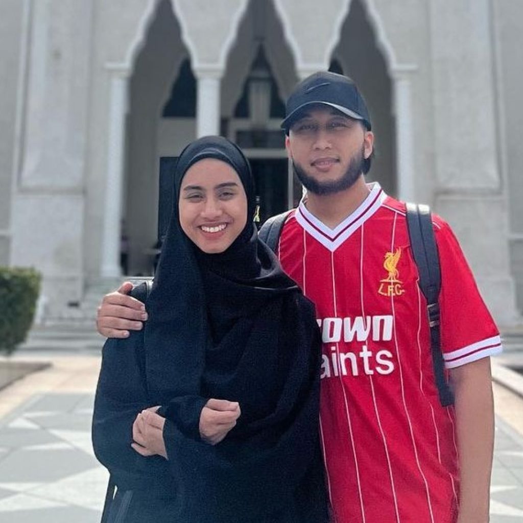 Viral selebgram Malaysia, Aisyah Hijanah dipoligami saat sedang hamil. Foto: Instagram.com/aisyahhijanah