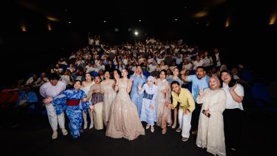 TUTURPEDIA - Gala Premiere Baby Udon di Jakarta Banjir Air Mata, Pesan Fanny Kondoh untuk Mendiang Suami Bikin Haru