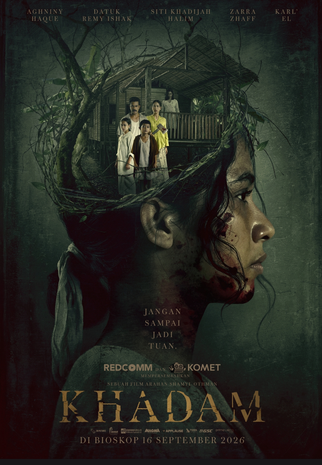 TUTURPEDIA - Aghniny Haque Debut Internasional Lewat Film Khadam, Perankan Ibu Bisu di Tengah Teror Horor