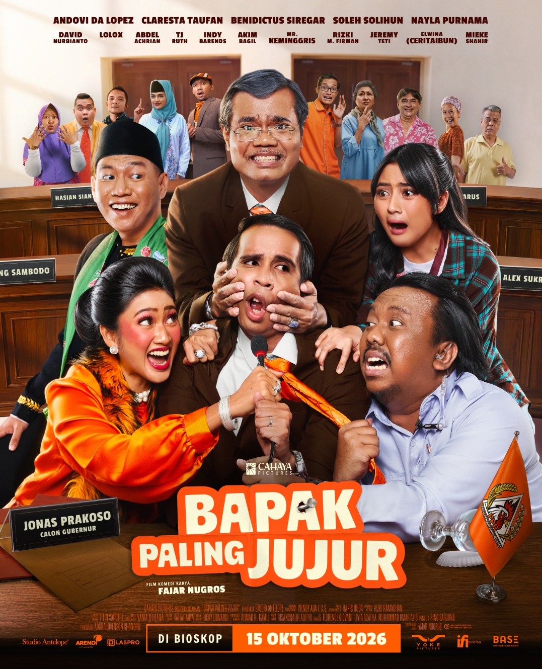 TUTURPEDIA - BAPAK PALING JUJUR, Film Drama Komedi Andovi da Lopez yang Mengungkap Harga Mahal Sebuah Kejujuran