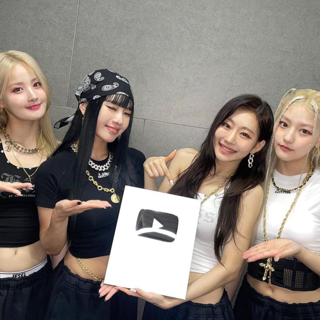 4 member Kiss Of Life mantan trainee agensi Big 4 (Foto: Instagram @official_kissoflife)