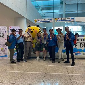 Meski Cuaca Ekstrim, Kontingen Indonesia di Jambore Pramuka Korsel Tetap Semangat dan Bertahan