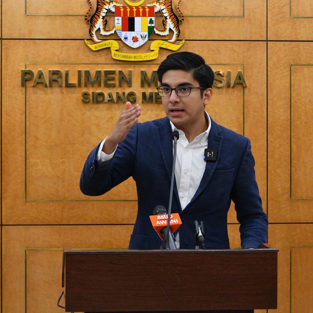 Syed Saddiq politikus pertama yang dihukum cambuk di Malaysia. Foto: Instagram.com/syedsaddiq