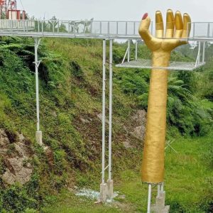 Temuan Polisi Sebut Jembatan Kaca yang Pecah di Limpakuwus Banyumas Tak Pernah Uji Kelayakan 