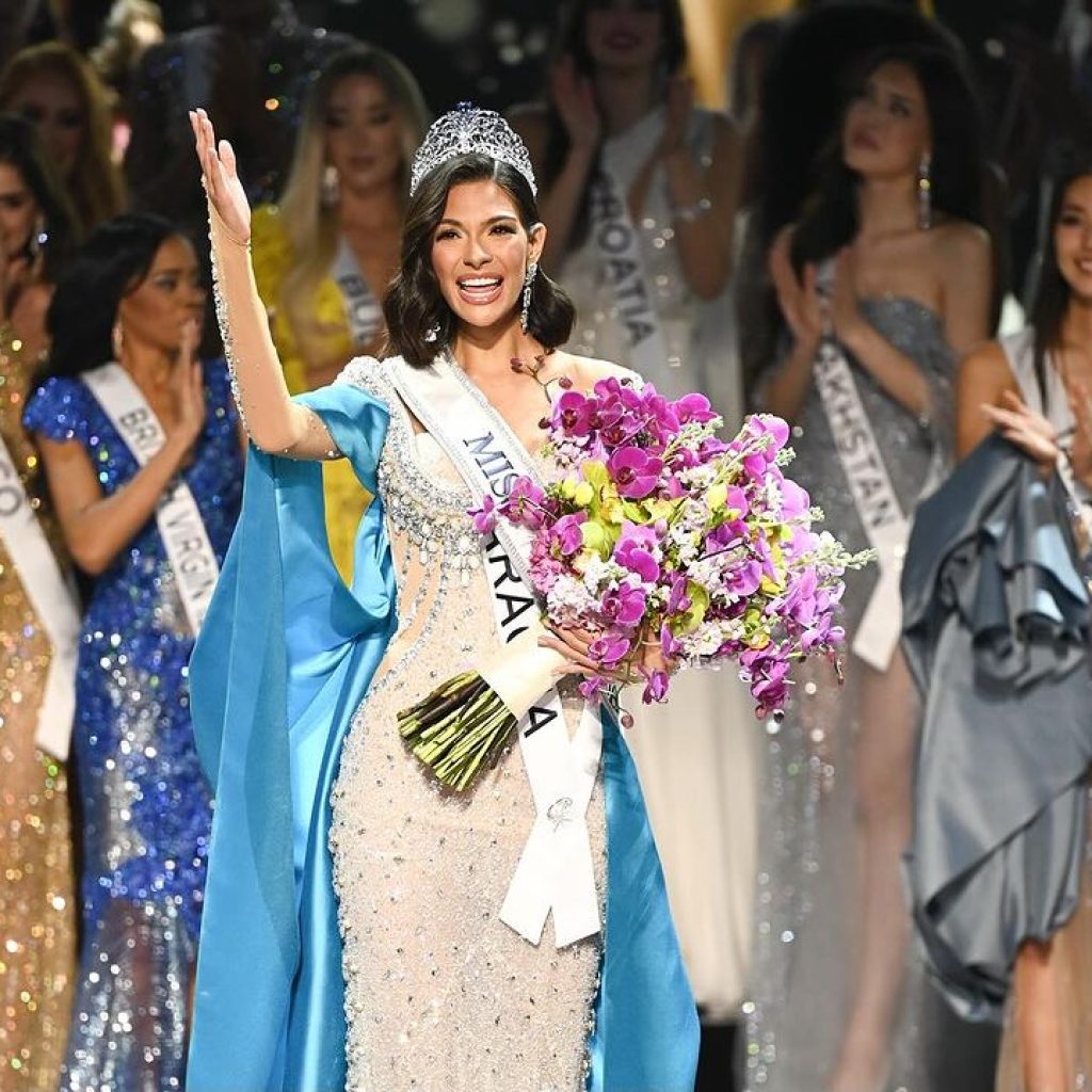 Sheyniss Palacio saat menjadi juara ajang Miss Universe 2023. Foto: Instagram.com/missuniverse