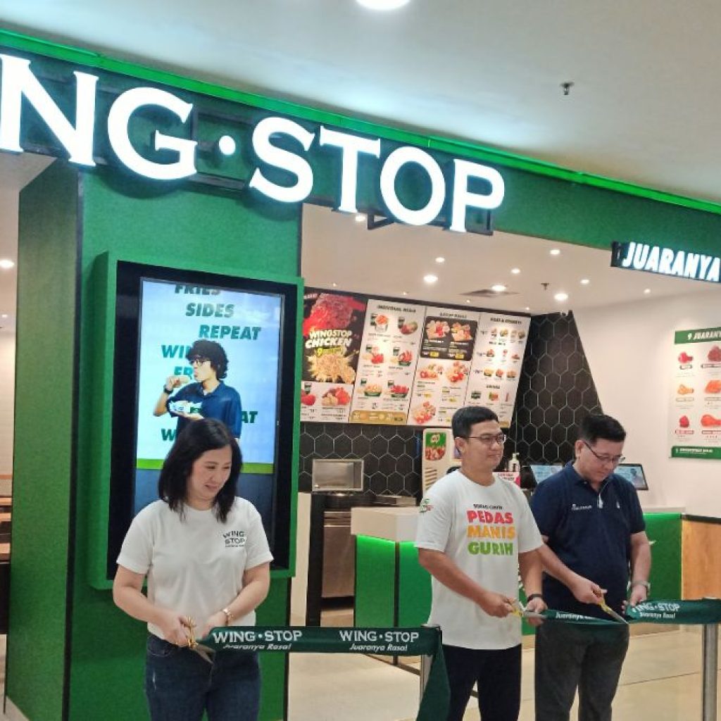 Soft opening Wingstop Indonesia di Mall Paragon Semarang. Foto: Dok. Alan Henry Pambuko