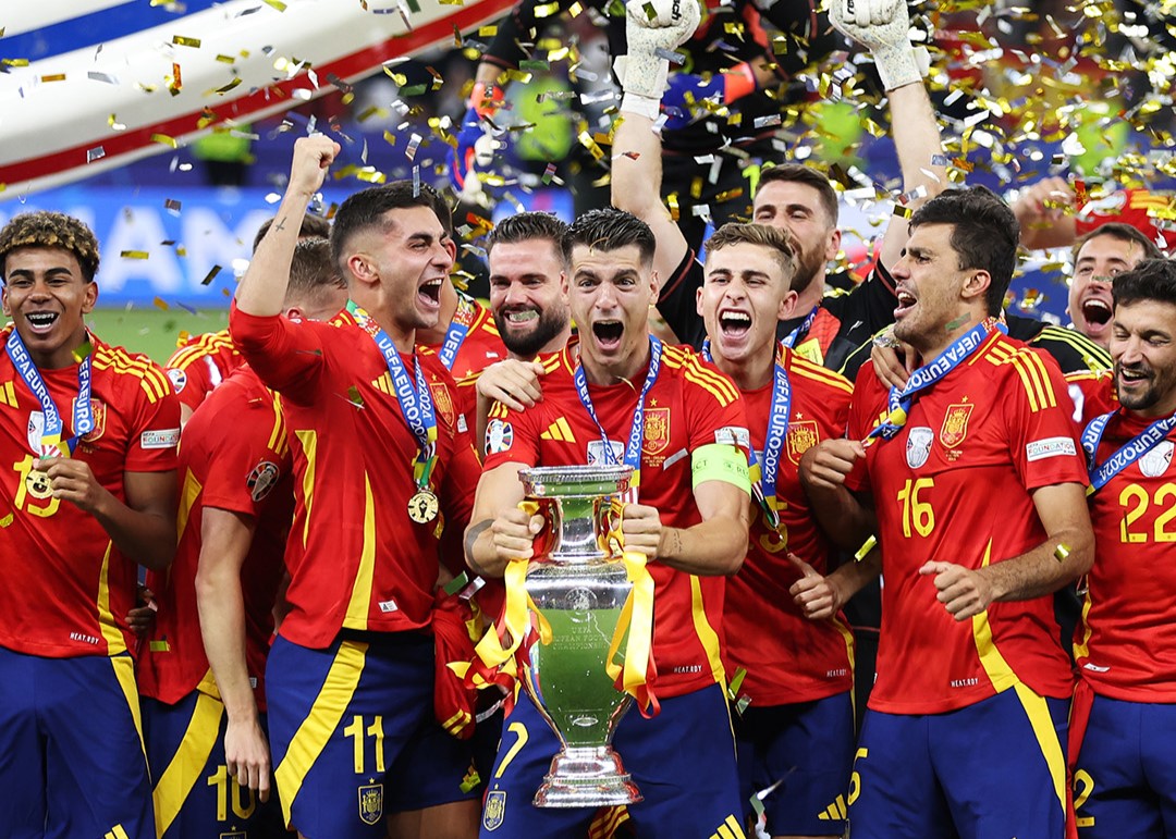 Asosiasi Sepak Bola Gibraltar melayangkan pengaduan formal ke UEFA terkait nyanyian timnas Spanyol. Foto: x.com/FIFAWorldCup