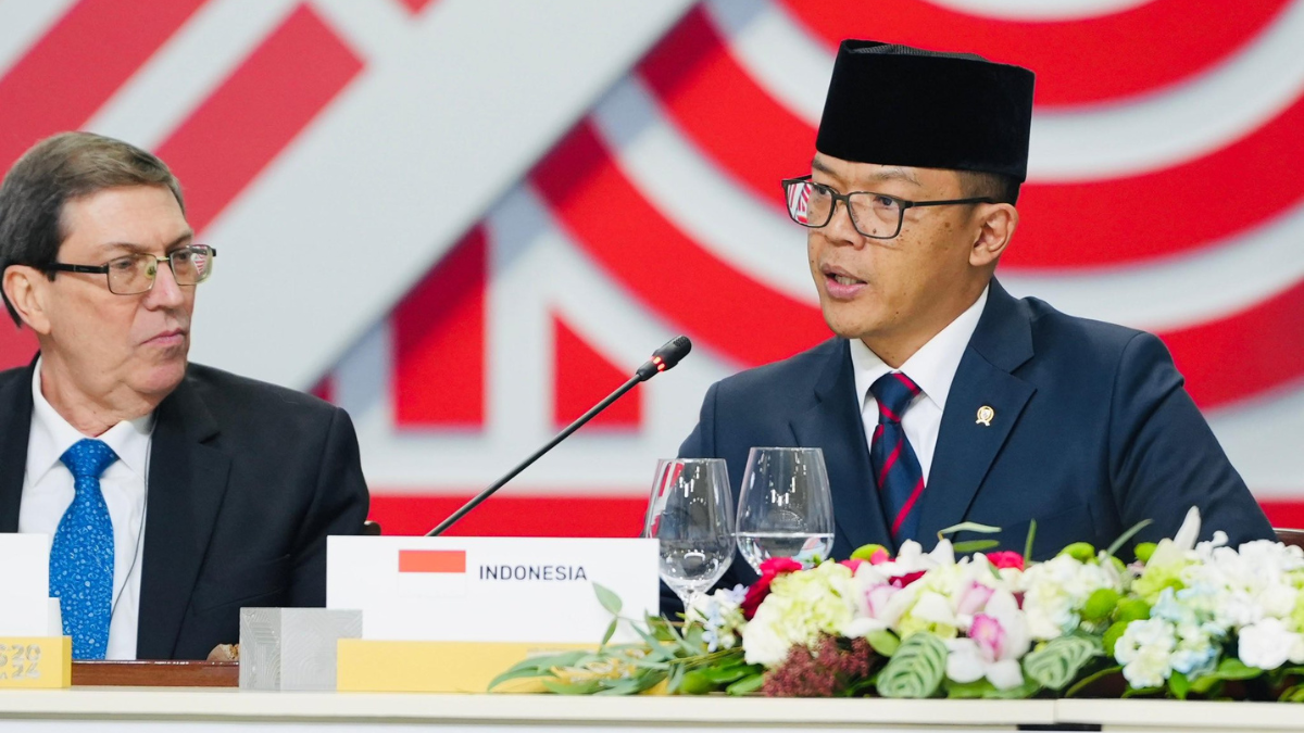 Menlu RI, Sugiono ungkap bergabungnya Indonesia di BRICS bukan berarti memihak blok tertentu. Foto: x.com/Menlu_RI