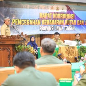 Sudah Capai 153 Hektare, Sekda Jateng Minta Stakeholder dan Masyarakat Siap Siaga Cegah Karhutla