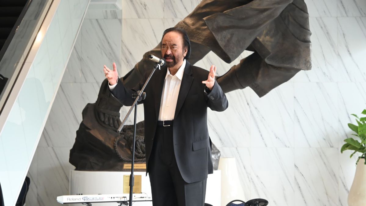 Surya Paloh tegaskan NasDem batal dukung Anies di Pilkada Jakarta. Foto: x.com/NasDem