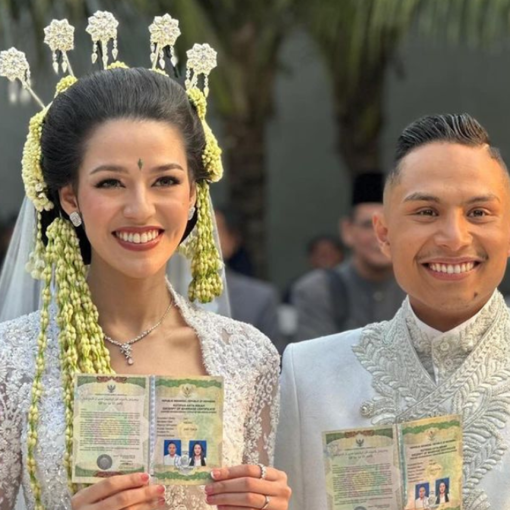 Susan Sameh resmi menikah dengan Khalid Atamimi. Foto: instagram.com/natashawilona12