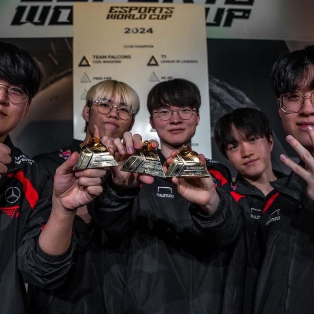 T1 menang League of Legends di Esports World Cup 2024. Foto: instagram.com/keria_minseok