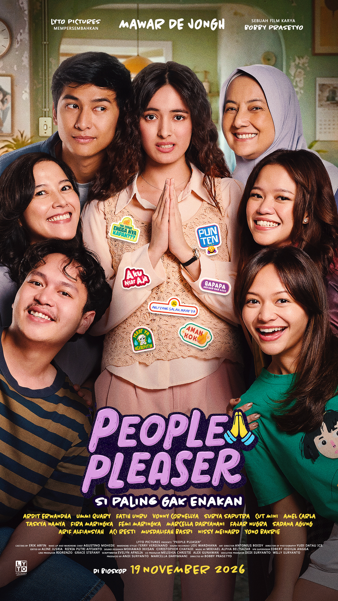 TUTURPEDIA - Saat Hati Berkata ‘Enggak’ tapi Mulut Mengucap ‘Iya’, Mawar de Jongh Jadi People Pleaser di Film Terbaru