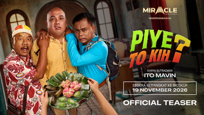 TUTURPEDIA - Woko Channel Siap Gebrak Bioskop Lewat Film "Piye To Kih?"
