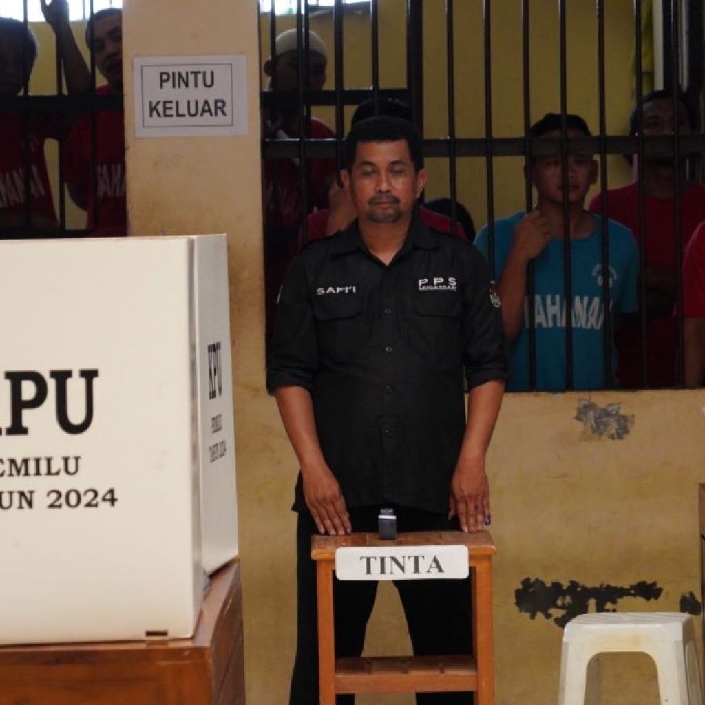 Polda Jateng Berikan Hak Pilih pada Puluhan Tahanan untuk Mencoblos Pemilu 2024