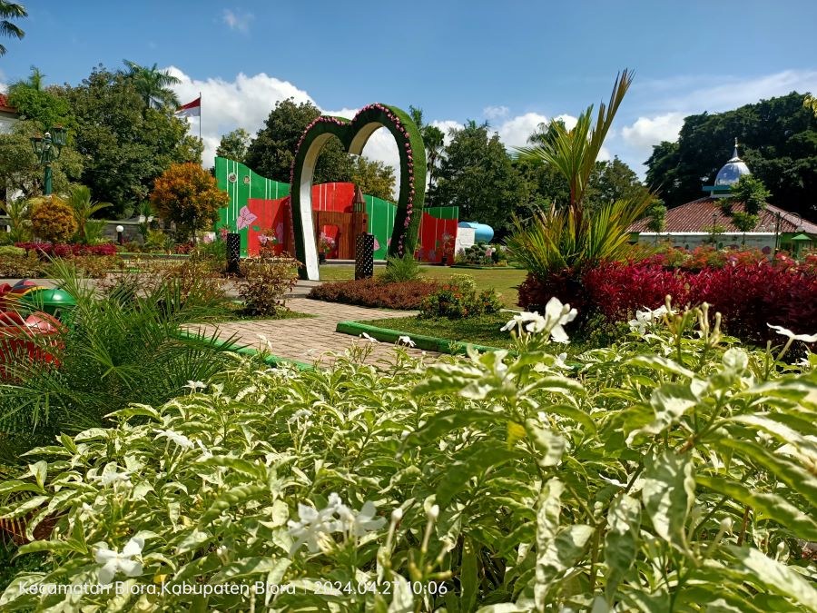 Taman Love Blora. Foto: Dok. Lilik Yuliantoro