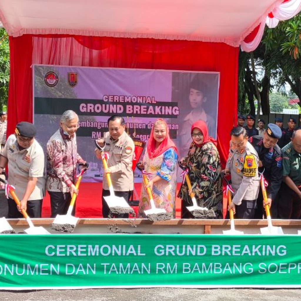 Groundbreaking Taman dan Monumen RM Bambang Soeprapto. Foto: Dok. Alan Henry