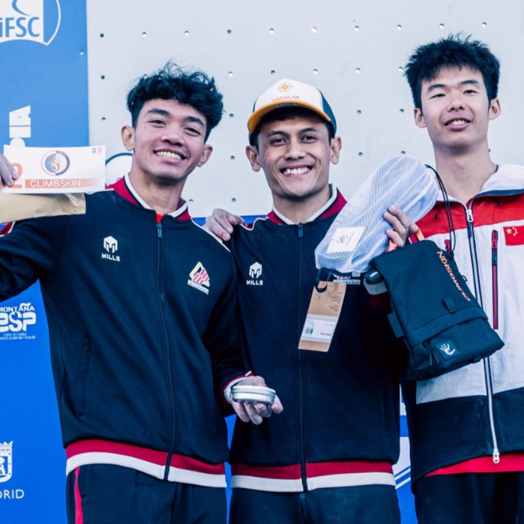 Tim panjat tebing Indonesia raih medali di IFSC 4 Speed. Foto: instagram.com/fpti_official