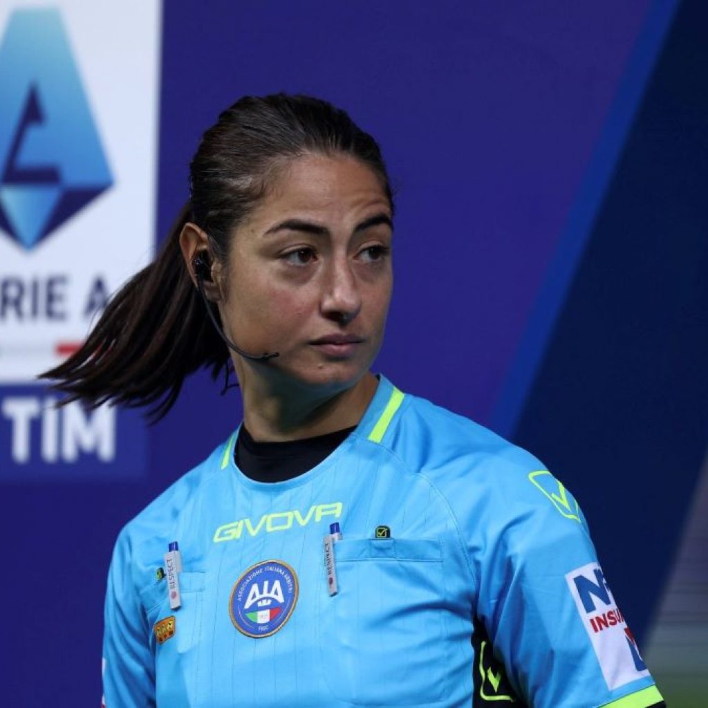 Tim wasit wanita akan pimpin Laga Serie A. Foto: Foto: x.com/CalcioTurkey