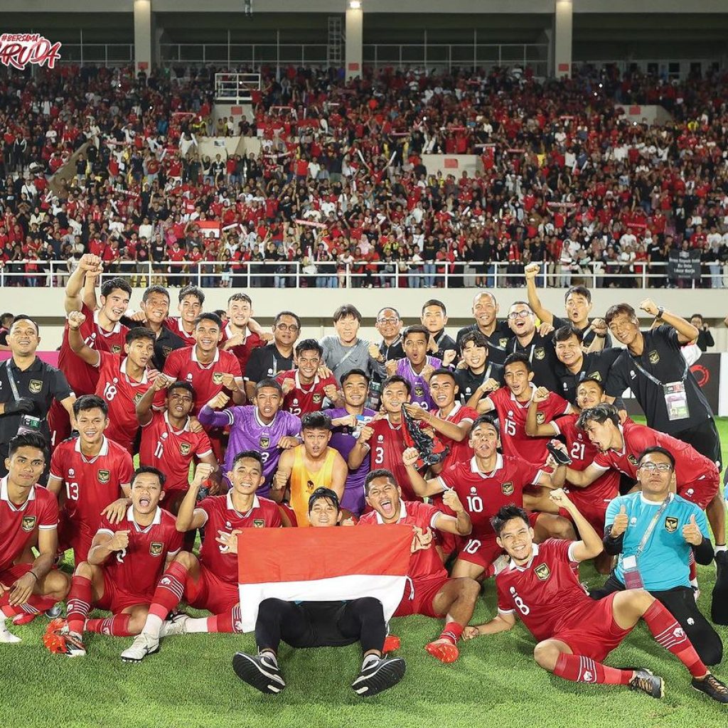 Timnas Indonesia akan berkompetisi di Asian Games 2022. FOTO: Instagram.com/timnas.indonesia