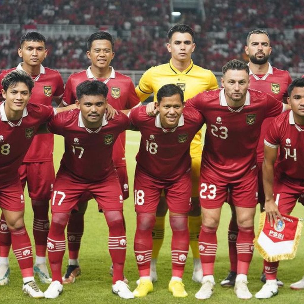 Timnas Indonesia diprediksi akan naik 3 peringkat di FIFA. FOTO: Instagram.com/timnas.indonesia