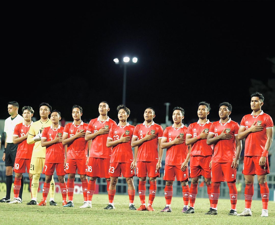 Timnas Indonesia U-24 mengalami kekalahan atas Uzbekistan di Asian Games 2022 | Foto: instagram.com/m.ramadhansn