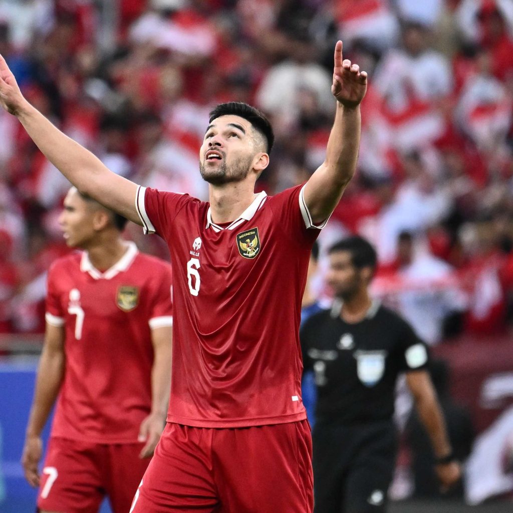 Cetak sejarah, timnas Indonesia lolos ke 16 besar Piala Asia 2023. Foto: PSSI