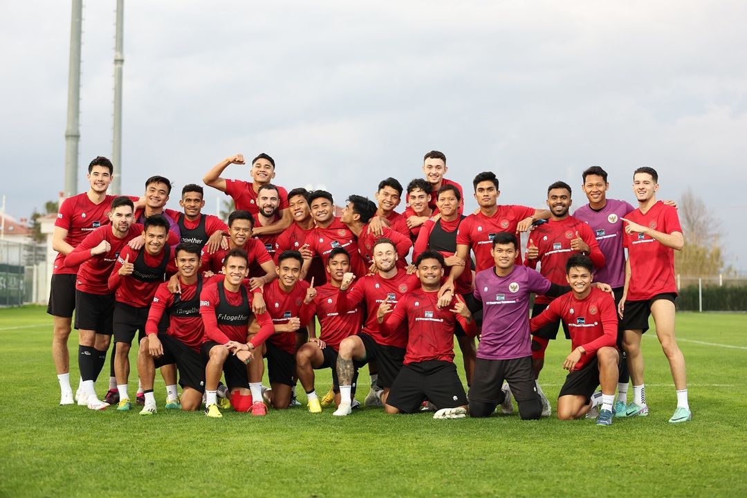 Timnas Indonesia kompak posting foto di Instagram untuk minta stop bandingkan para pemain. Foto: instagram.com/egymaulanavikri